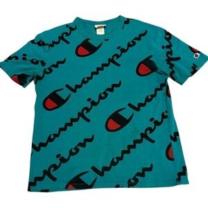 Champion Heritage Teal Athletic Shirt